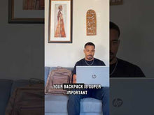 Load and play video in Gallery viewer, Laptop Backpack